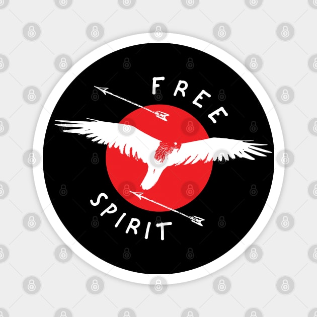 Free spirit Magnet by TMBTM